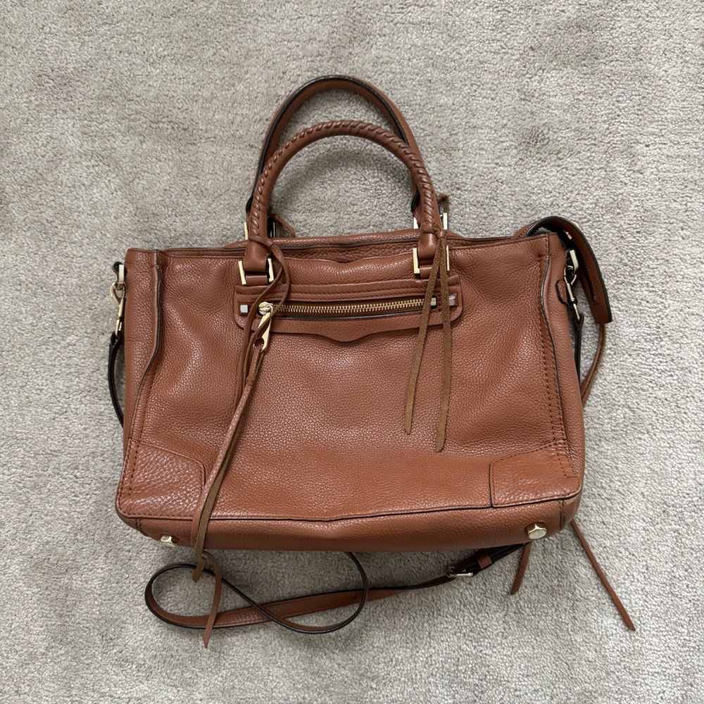 Brown Leather Handbag